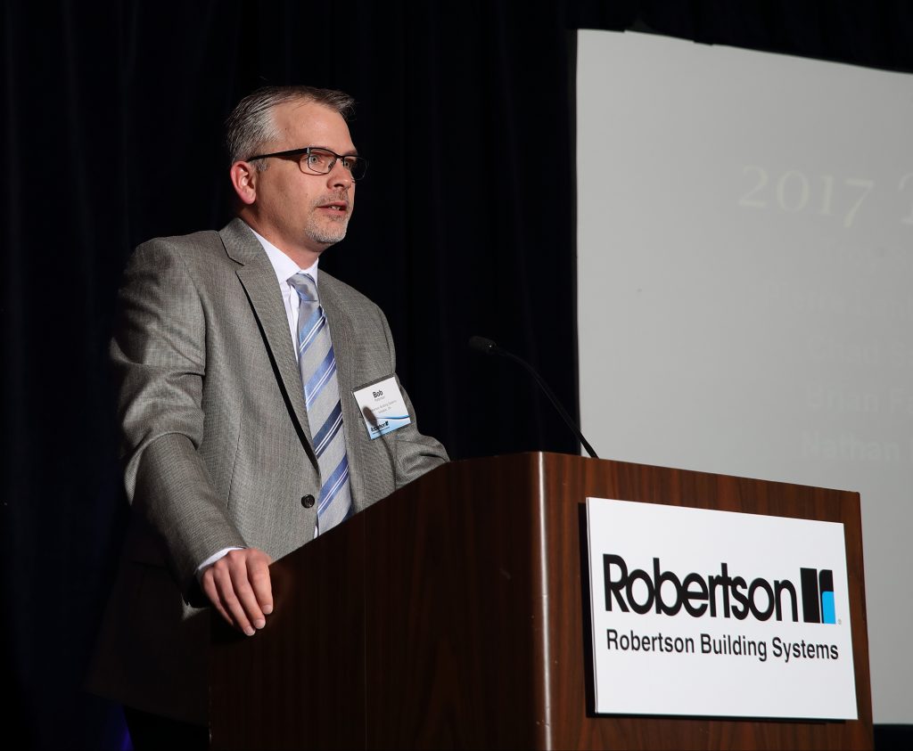 Bob Patterson, VP Robertson Building Systems