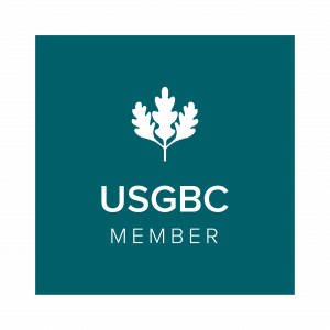 usgbc membership logo reverse Building Green