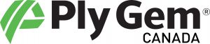 PlyGem Canada Logo Inline 4C W CNDTag TransparentBackground BlackLetters Canadian Affiliations